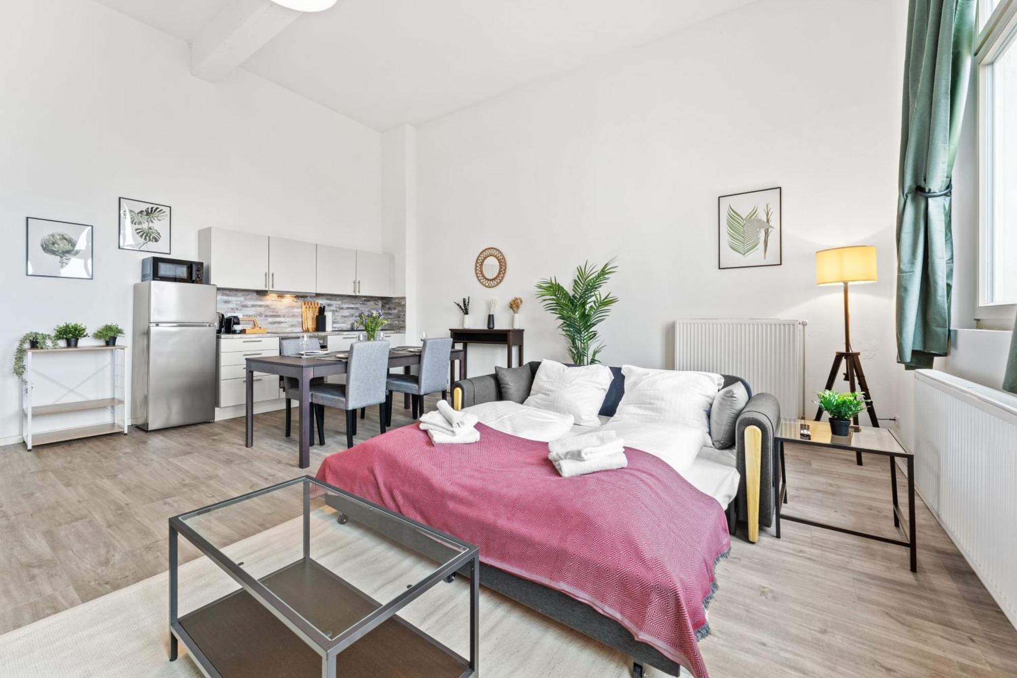 Apartamento Mint Ueber Der Stadt Parken Kueche Wifi Berlín